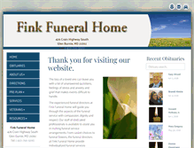 Tablet Screenshot of finkfh.com